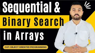 What is Sequential and Binary Search in Array