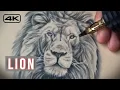 Lion Tattoo Tutorial - Realistic Portrait