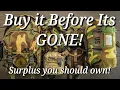 BUY IT BEFORE ITS GONE Surplus you should own Part 1