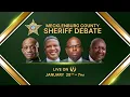 Watch LIVE Mecklenburg County NC sheriff debate