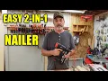 Harbor Freight BANKS 18 Gauge 2-in-1 Nailer - Great for Beginners