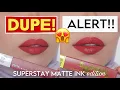 Download Lagu 2025 DUPES ALERT!! Maybelline Superstay Matte Ink edition
