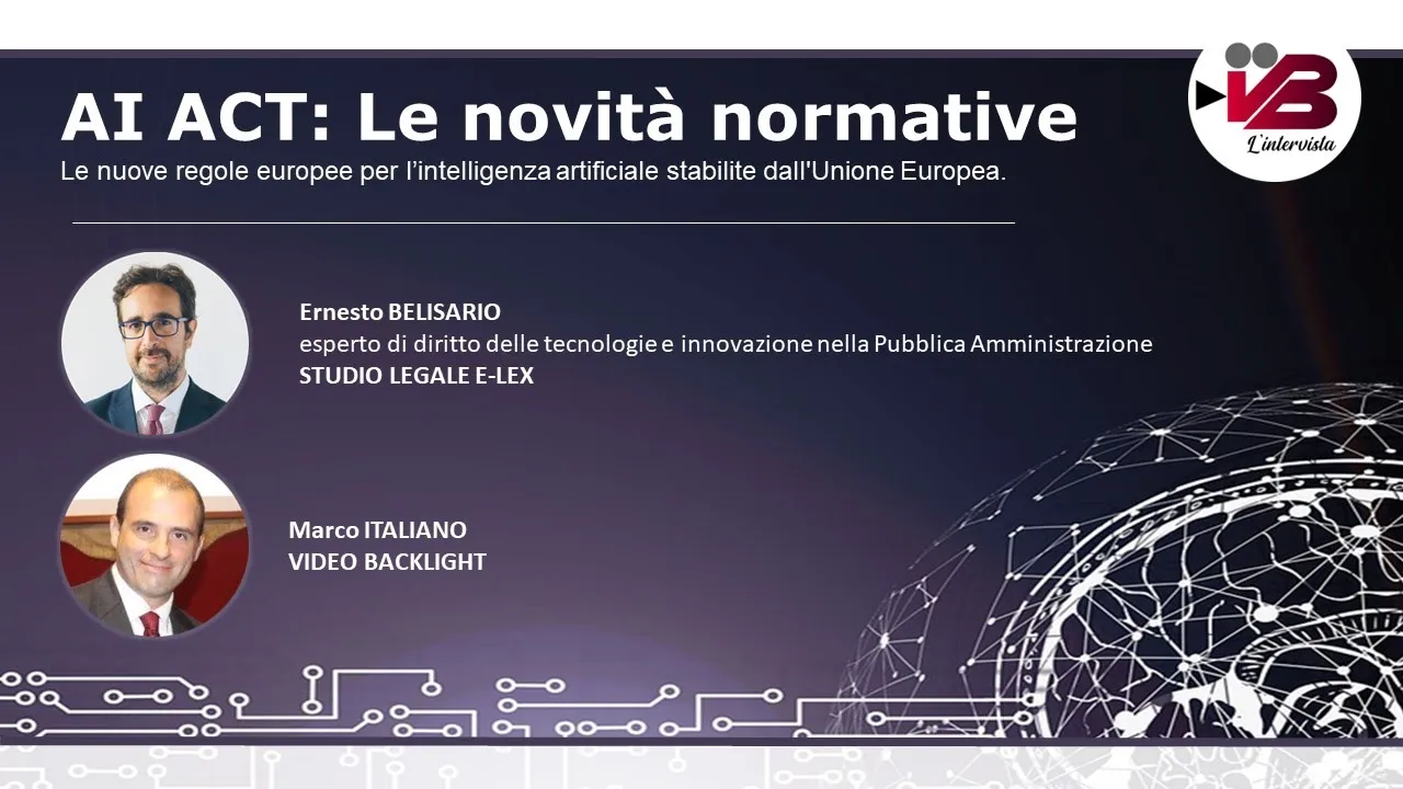 EU Artificial Intelligence ACT: La prima regolamentazione (Europea) sull'Intelligenza Artificiale