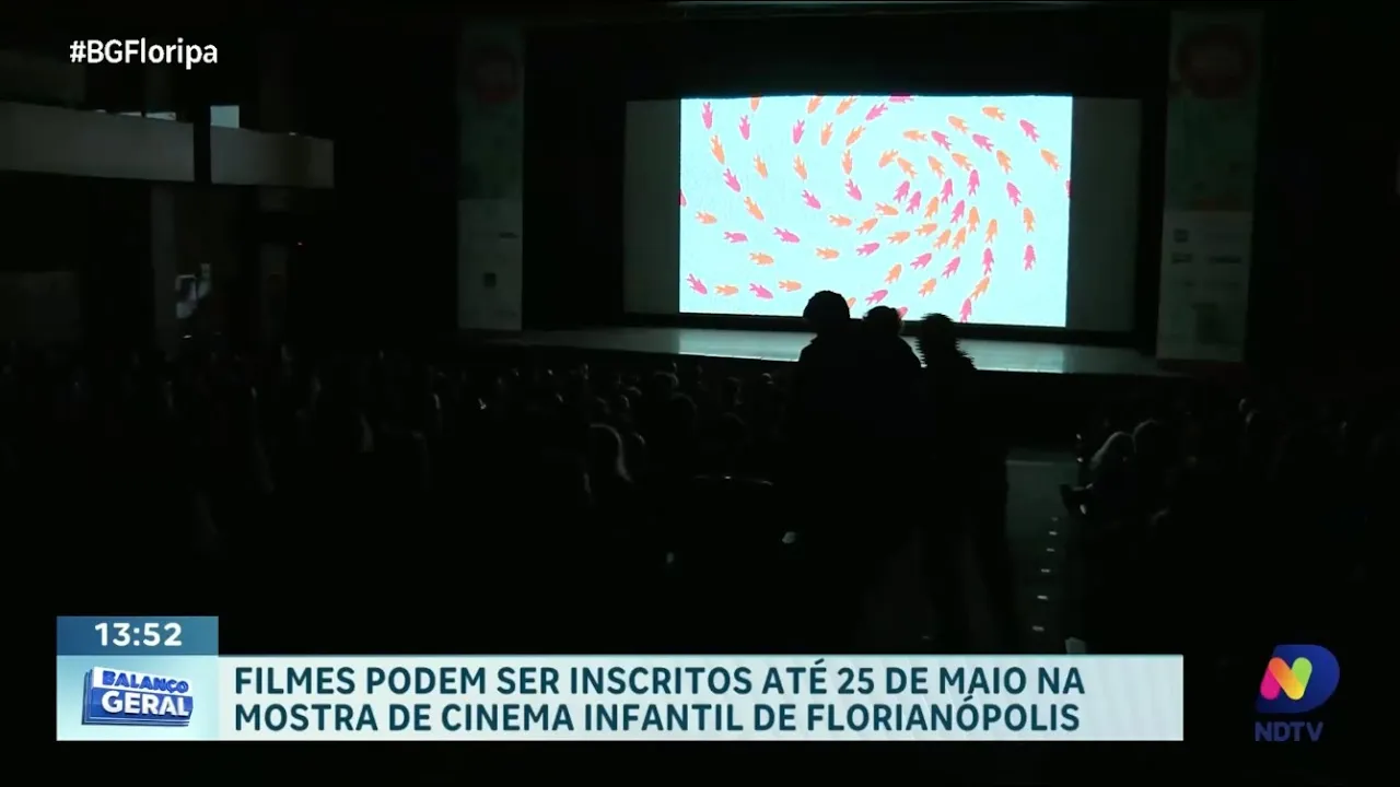Mostra de Cinema Infantil de Florianópolis: inscrições abertas até 25 de maio