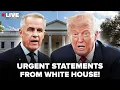Download Lagu ⚡️Urgent statements from Trump and Carney! The entire White House is on edge