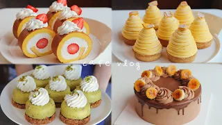 ☕️🍰 힐링 가득한 디저트 카페 일상 | 어떻게든 굴러가는 중...🐌