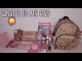 What s In My Bag - Coach Mini Court Backpack Signature Canvas Heart Cherry Print