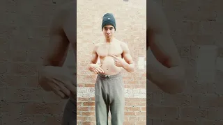 شاهد التحول فى عضلات البطن 