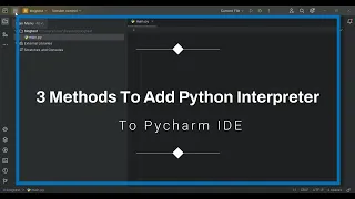 3 Methods To Add Python Interpreter To Pycharm invalid python interpreter selected project pycharm