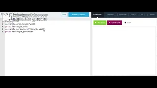 3 4 7 Rectangle CodeHS python