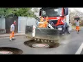 Lagu The Genius Truck That Repairs Giant Manholes in Germany