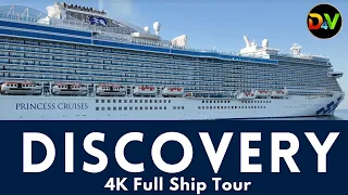 Discovery Princess Deck-by-Deck Ship Tour and Review in 4K Destination 4 Vacation