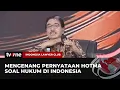 Lagu In Memoriam: Momen Hotma Sitompul Prihatin Melihat Hukum di Indonesia | ILC tvOne