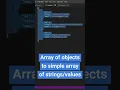 Power Automate Array of objects to Array of LetsDoIT