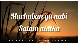 marhaban ya nabi salam alaika