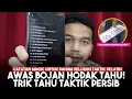 Lagu AWAS BOJAN HODAK TAHU! Trik Kuasai Full Taktik Persib dan Seluruh Pelatih di Dunia