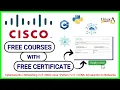 Free Courses With Free Certificate By Cisco Cisco Free Certification Coursses Vamm Academy