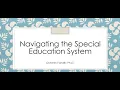 Navigating the Special Education System