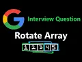 Rotate Array - Leetcode 189