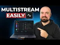 The EASIEST Way To Multistream OBS Alternative