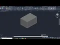 How to make A 3D Cube in AutoCAD 2021