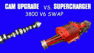 HOW TO MAKE MORE HP CAM SWAP A SUPERCHARGED 3800 MAKE MORE HP AT LOWER BOOST DIY LOW