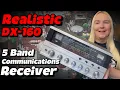Lagu Realistic DX-160 Communications Receiver - A Relaxing Look Inside This Classic Receiver \u0026 Power Up!