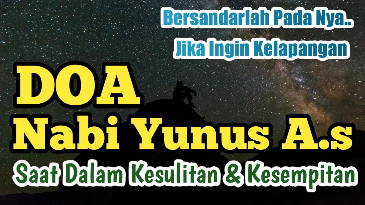 Doa Nabi Yunus Dalam Perut Ikan - Umroh Q