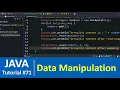 Java Tutorial - Data Manipulation methods in Collections