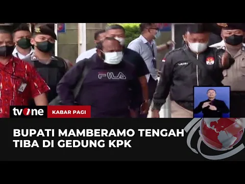 KPK Tahan Bupati Mamberamo Tengah