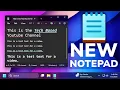 Huge Update to Notepad in Windows 11 with Text Formatting How to Install