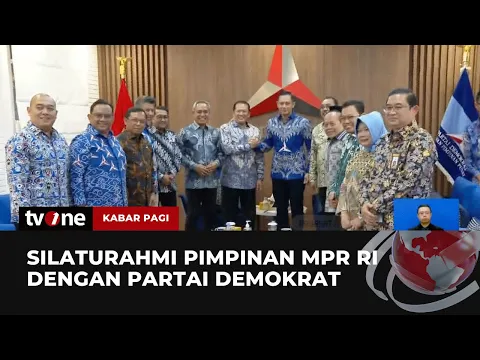 MPR Silaturahmi Kebangsaan ke Demokrat