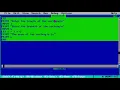 Area of Rectangle using QBasic