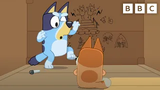 Bluey and Bingo Play in the Box CBeebies