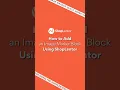 How to Add an Image Marker Block