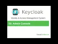 Keycloak Tutorial - Admin Console