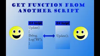 How To Use Functions From Another C Script - Unity Tutorial