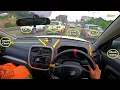 Download Lagu Car Driving Training and Left Right side Judgement while Driving on City Traffic!!!