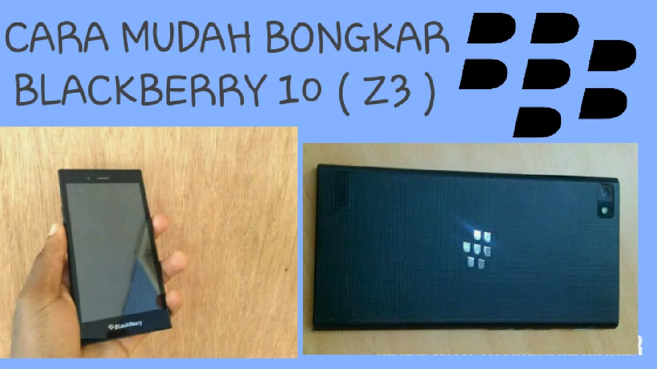 Blackberry Z3 merupakan kelanjutan generasi full touch. Generasi sebelumnya adalah BB Z10. Video ini. 