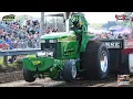 Tractor Pulling 2025 BSTP Super Farm Tractors pulling in Monroe WI Green Co Fall Nationals