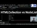 Difference Between NodeList and HTMLCollection technical - glitch