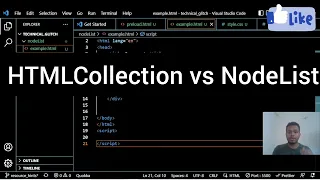 Difference Between NodeList and HTMLCollection technical - glitch