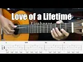 Download Lagu Love of a Lifetime - Firehouse - Fingerstyle Guitar Tutorial + TAB \u0026 Lyrics