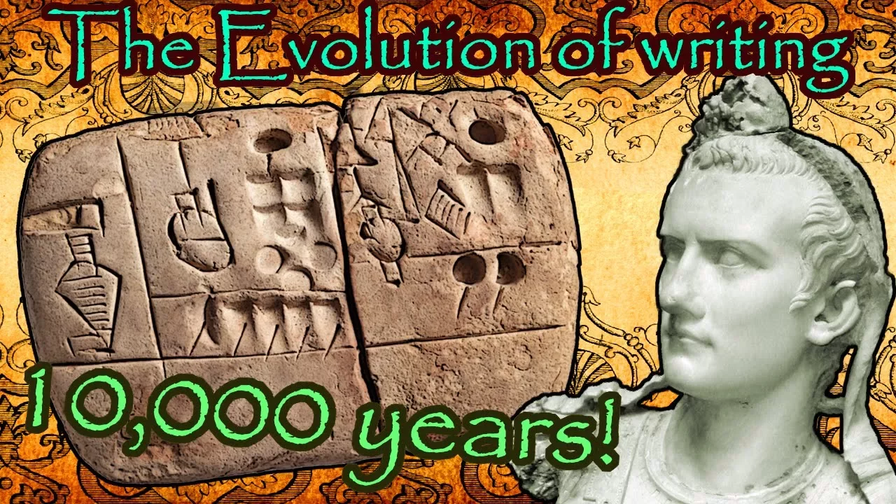 The Evolution Of Writing (8000 B.C to Present)