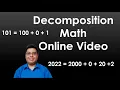 Decomposition aka Decompose Math Online