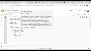 Python - Function that returns a list of prime numbers
