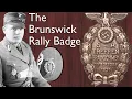 The Brunswick Rally Badge Abzeichen vom SA Treffen Braunschweig 1931 of the NSDAP