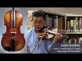 Lagu Alkis Rappas viola 2020 / Che-Yen Chen / at the Metzler Violin Shop