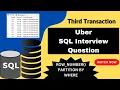 Important SQL INTERVIEW Question asked in UBER