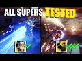 What s the Hardest Hitting Super in Destiny 2